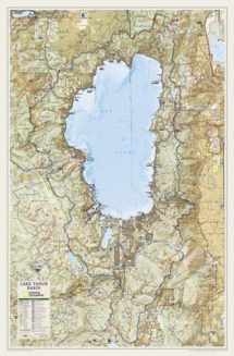 9781597752817-1597752819-National Geographic: Lake Tahoe Basin Wall Map (26.5 x 40.5 inches) (National Geographic Reference Map)