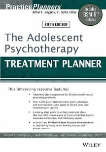 9781118067840-1118067843-The Adolescent Psychotherapy Treatment Planner: Includes DSM-5 Updates