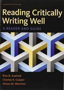 9781319032753-1319032753-Reading Critically, Writing Well: A Reader and Guide