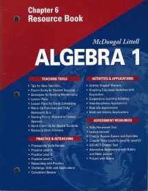 9780618020447-0618020446-McDougal Littell Algebra 1: Resource Book: Chapter 6