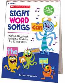 9781338113136-1338113135-Sight Word Songs Flip Chart & CD: 25 Playful Piggyback Tunes That Teach The Top 50 Sight Words