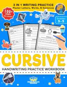 9781953149336-1953149332-Cursive Handwriting Practice Workbook for 3rd 4th 5th Graders: Cursive Letter Tracing Book, Cursive Handwriting Workbook for Kids to Master Letters, ... Writing Practice (Elementary Books for Kids)