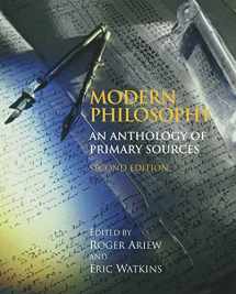 9780872209787-0872209784-Modern Philosophy: An Anthology of Primary Sources, 2nd Edition