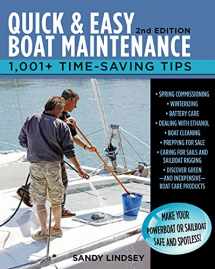 9780071789974-0071789979-Quick and Easy Boat Maintenance, 2nd Edition: 1,001 Time-Saving Tips