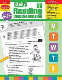 9781629384740-1629384747-Evan-Moor Daily Reading Comprehension, Grade 1 - Homeschooling & Classroom Resource Workbook, Reproducible Worksheets, Teaching Edition, Fiction and Nonfiction, Lesson Plans, Test Prep