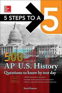 9781260441956-1260441954-5 Steps to a 5: 500 AP US History Questions to Know by Test Day, Third Edition (McGraw Hill Education 5 Steps to a 5)