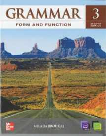 9780078051814-0078051819-Grammar Form and Function Level 3 Student Book with E-Workbook