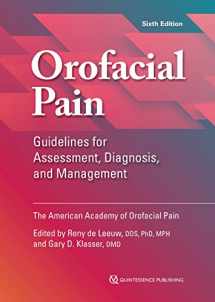 9780867157680-0867157682-Orofacial Pain: Guidelines for Assessment, Diagnosis, and Management (American Academy of Orofacial Pain)