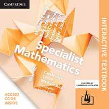 9781316882368-1316882365-CSM AC Specialist Mathematics Year 12 Digital (Card)