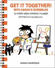 9781524880026-1524880027-Sarah's Scribbles 16-Month 2023-2024 Weekly/Monthly Planner Calendar: Get It Together!