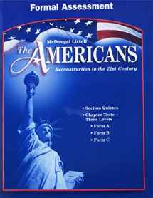 9780618176212-0618176217-McDougal Littell the Americans: Formal Assessment Grades 9-12 Reconstruction to the 21st Century