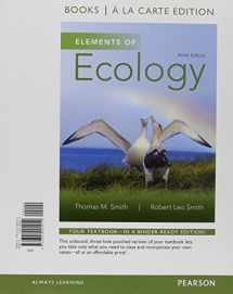 9780133889444-0133889440-Elements of Ecology, Books a la Carte Plus Mastering Biology with eText -- Access Card Package (9th Edition)