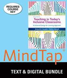 9781337128148-1337128147-Bundle: Teaching in Today’s Inclusive Classrooms: A Universal Design for Learning Approach, Loose-leaf Version, 3rd + MindTap Education, 1 term (6 months) Printed Access Card
