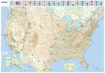 9782061009963-2061009964-Michelin Map USA Road 13761 (Laminated, Rolled) (Maps/Wall (Michelin))
