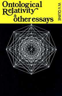 9780231083577-0231083572-Ontological Relativity & Other Essays