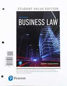 9780134831442-0134831446-Business Law, Student Value Edition Plus MyLab Business Law with Pearson eText -- Access Card Package (10th Edition)