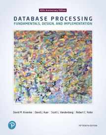 9780134802749-0134802748-Database Processing: Fundamentals, Design, and Implementation