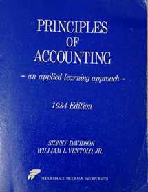 9780915777006-0915777002-Principles of Accounting: An Applied Learning Approach, 1984