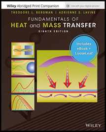 9781119582786-1119582784-Incropera's Principle of Heat and Mass Transfer Abridged Loose-Leaf Print Companion with Enhanced EPUB Reg Card