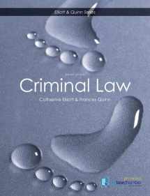9781408230534-1408230534-Criminal Law (Elliott & Quinn)