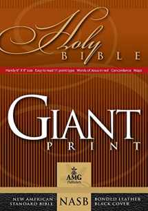 9780899579443-0899579442-Giant Print Handy-Size Reference Bible: NASB 1977 Edition (AMG Giant Print Handy-Size Bibles)