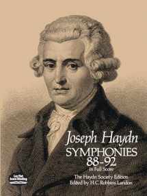9780486244457-0486244458-Symphonies 88-92 in Full Score [The Haydn Society Edition]