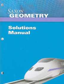 9781602775619-1602775613-Saxon Geometry Solutions Manual
