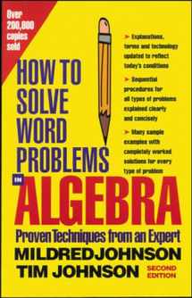 9780071343077-0071343075-How to Solve Word Problems in Algebra, (Proven Techniques from an Expert)