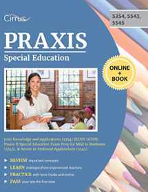 9781635305296-1635305292-Praxis Special Education Core Knowledge and Applications (5354) Study Guide: Praxis II Special Education Exam Prep for Mild to Moderate (5543), & Severe to Profound Applications (5545)