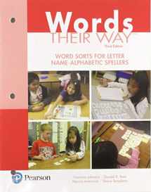 9780134529790-0134529790-Words Their Way: Word Sorts for Letter Name - Alphabetic Spellers (Words Their Way Series)