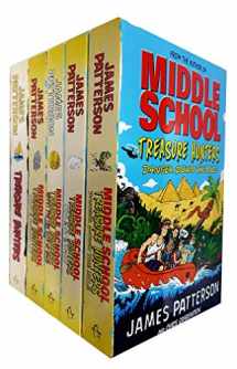 9789123796212-9123796219-Middle School Treasure Hunters Series Collection 5 Books Set by James Patterson