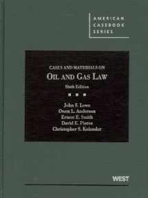 9780314285164-0314285164-Cases and Materials on Oil and Gas Law (American Casebook Series)