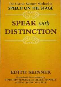 9781557830531-1557830533-Speak With Distinction (Textbook and CD)