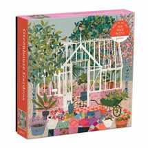 9780735368590-0735368597-Galison Greenhouse Gardens 500 Piece Puzzle from Galison - Featuring Colorful Illustrations, 19" x 19", Fun & Challenging, Unique Gift Idea