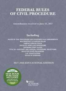 9781683287612-1683287614-Federal Rules of Civil Procedure, Educational Edition: 2017-2018 (Selected Statutes)