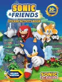 9780593093023-059309302X-Sonic & Friends Sticker Activity Book (Sonic the Hedgehog)