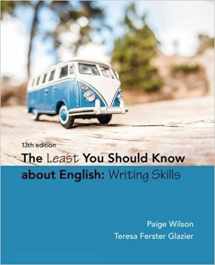 9781305950986-1305950984-The Least You Should Know About English: Writing Skills, Loose-Leaf Version