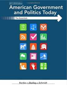 9781337091237-1337091235-American Government and Politics Today: Essentials 2017-2018 Edition, Loose-Leaf Version