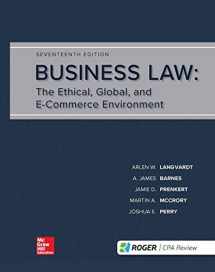 9781259917110-1259917118-Business Law: The Ethical, Global, and E-Commerce Environment