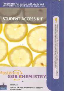 9780805347791-0805347798-Student Access Kit for MasteringGOBChemistry for General, Organic, and Biological Chemistry