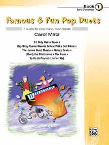 9780739045817-0739045814-Famous & Fun Pop Duets, Bk 1: 7 Duets for One Piano, Four Hands (Famous & Fun, Bk 1)