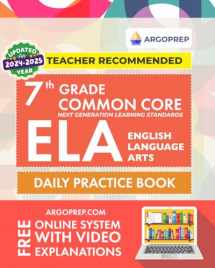 9781946755612-1946755613-7th Grade Common Core ELA (English Language Arts): Daily Practice Workbook | 300+ Practice Questions and Video Explanations | Common Core State ... Standards Aligned (NGSS) ELA Workbooks)
