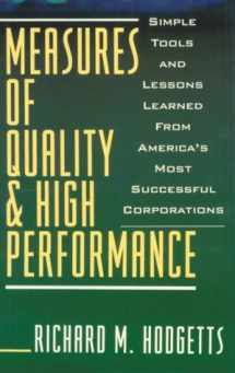 9780814403778-0814403778-Measures of Quality and High Performance: Simple Tools and Lessons Learned from America's Most Successful Corporations