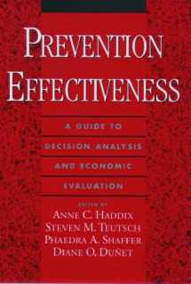 9780195100631-0195100638-Prevention Effectiveness: A Guide to Decision Analysis and Economic Evaluation