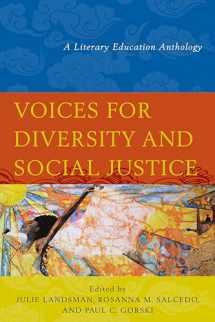 9781475807134-1475807139-Voices for Diversity and Social Justice: A Literary Education Anthology