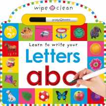 9780312492519-0312492510-Wipe Clean: Letters (Wipe Clean Learning Books)
