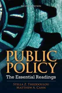 9780205856336-0205856330-Public Policy: The Essential Readings