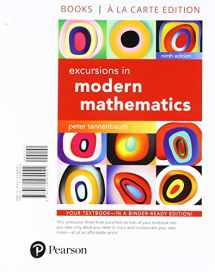 9780134765839-0134765834-Excursions in Modern Mathematics, Books a la Carte Edition Plus MyLab Math -- Access Card Package