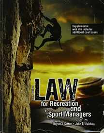 9781465253293-1465253297-LAW for Recreation and Sport Managers