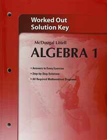 9780618736638-0618736638-Holt McDougal Larson Algebra 1: Worked-Out Solutions Key